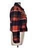 Blank NYC 100% Polyester Plaid Orange Jacket Size M - photo 4