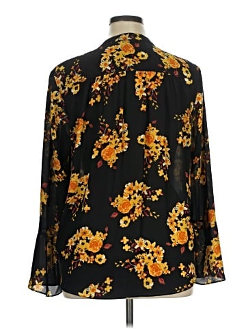 INC International Concepts 3/4 Sleeve Blouse (view 2)
