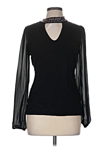 INC International Concepts Long Sleeve Blouse (view 1)