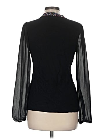 INC International Concepts Long Sleeve Blouse (view 2)