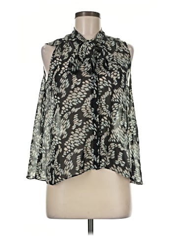 Elizabeth and James Sleeveless Silk Top (view 1)