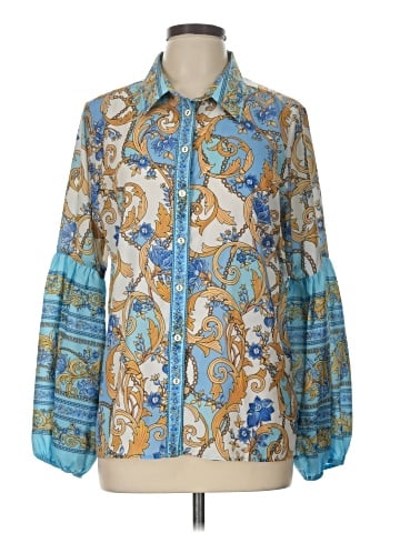 Boston Proper Long Sleeve Blouse (view 1)