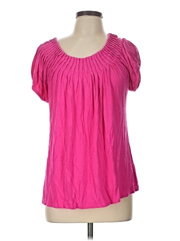 Style&Co Short Sleeve Blouse (view 1)