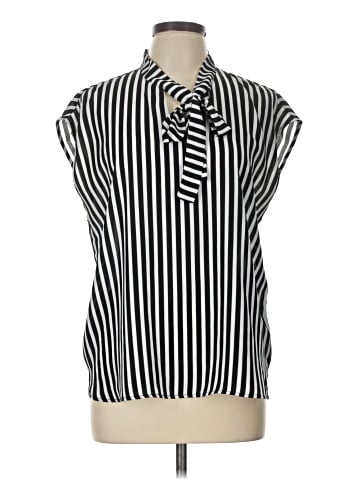 Bar III Short Sleeve Blouse (view 1)