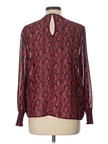 MICHAEL Michael Kors Long Sleeve Blouse (view 2)