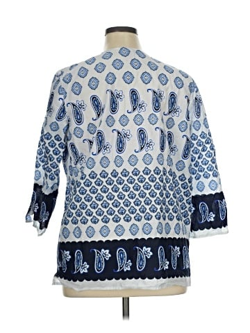 Talbots Outlet 3/4 Sleeve Blouse (view 2)