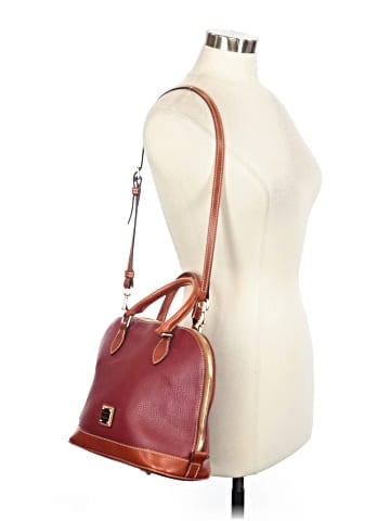 Dooney & Bourke Leather Satchel (view 2)