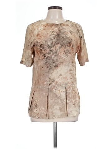Trina Turk Short Sleeve Silk Top (view 1)