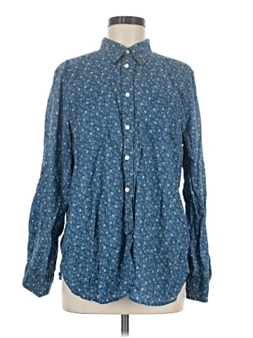 Lauren Jeans Co. Long Sleeve Button-Down Shirt (view 1)