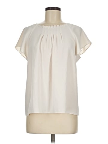 Anne Klein Short Sleeve Blouse (view 1)