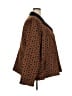 Scott Taylor 100% Polyester Print Brown Blazer Size 3X - photo 4