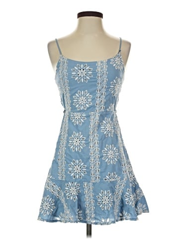 Aqua Casual Dress (view 1)