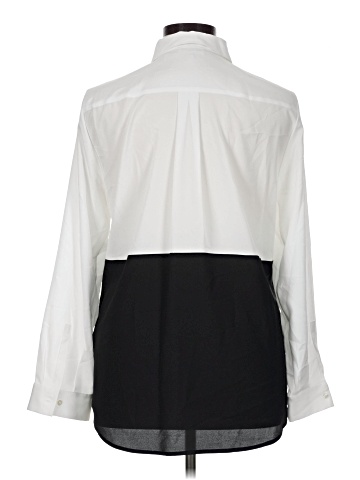 Calvin Klein Long Sleeve Blouse (view 2)