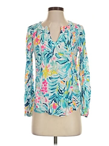 Lilly Pulitzer Long Sleeve Blouse (view 1)