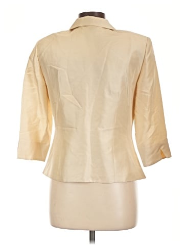 Adrianna Papell 3/4 Sleeve Silk Top (view 2)