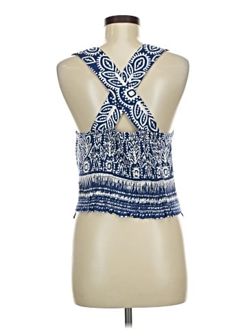 Rose + Olive Sleeveless Blouse (view 2)