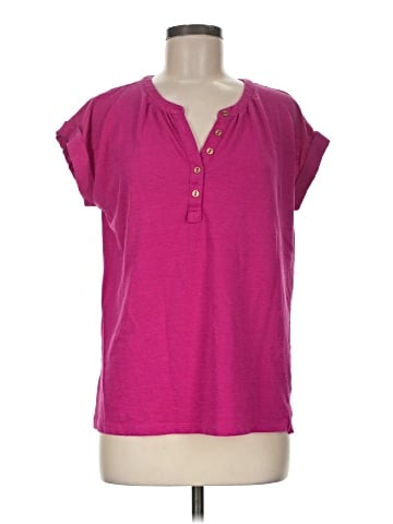 Ann Taylor LOFT Short Sleeve Top (view 1)
