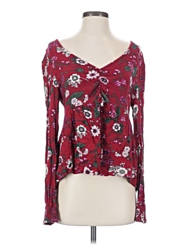 Aeropostale Long Sleeve Blouse (view 1)