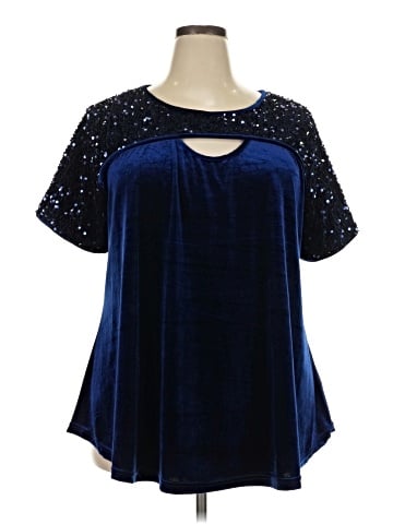 Unbranded Short Sleeve Blouse (view 1)