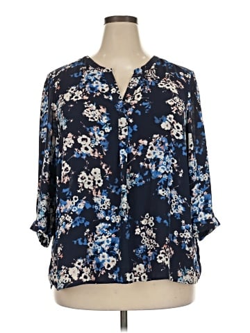 Lila Rose 3/4 Sleeve Blouse (view 1)