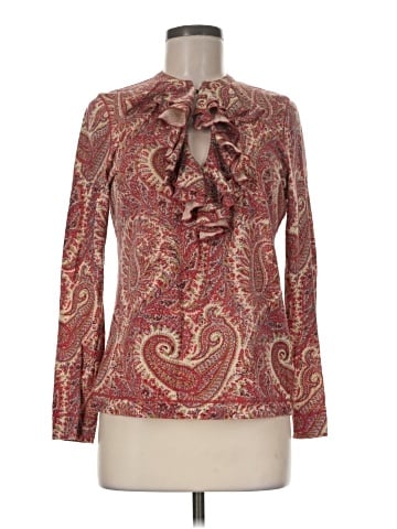 Lauren Jeans Co. Long Sleeve Blouse (view 1)