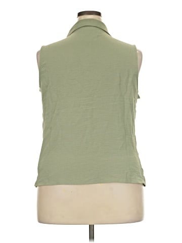 3rd + Malt Sleeveless Button-Down Shirt (view 2)