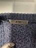 ATM Blue Wool Pullover Sweater Size L - photo 7