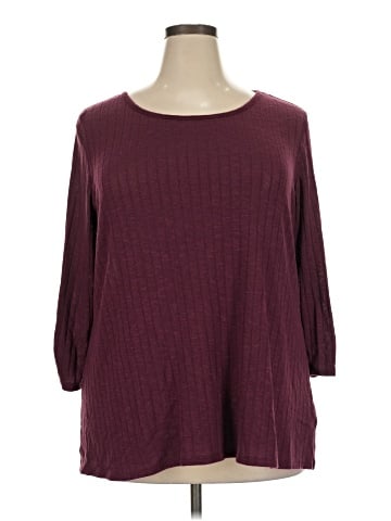 Apt. 9 3/4 Sleeve Top (view 1)