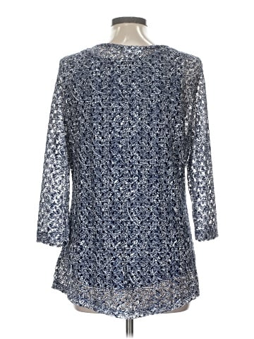 JM Collection 3/4 Sleeve Top (view 2)