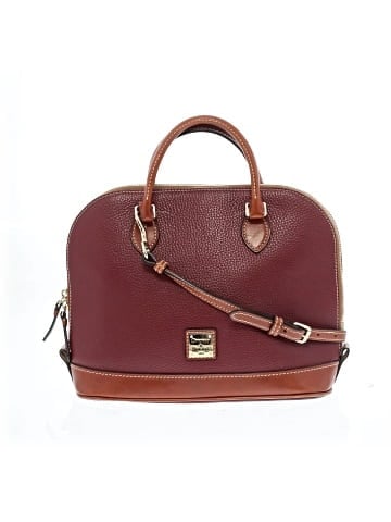 Dooney & Bourke Leather Satchel (view 1)