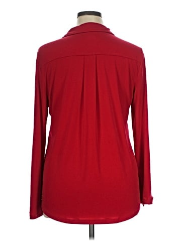 Jones New York Signature Long Sleeve Blouse (view 2)
