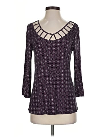 Dana Buchman 3/4 Sleeve Top (view 1)
