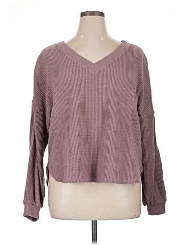 Madewell Waffle Knit V-Neck Long-Sleeve Sweater (view 1)