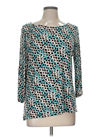 Dana Buchman 3/4 Sleeve Blouse (view 1)