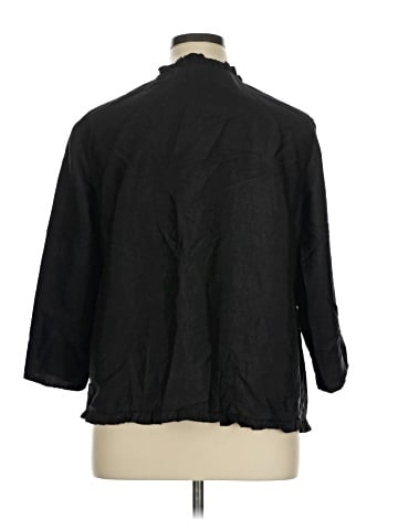 Eileen Fisher 3/4 Sleeve Silk Top (view 2)