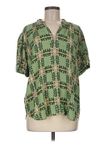 Ann Taylor LOFT Short Sleeve Blouse (view 1)
