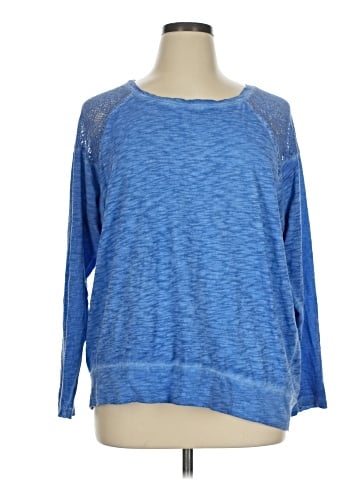 DKNY Jeans Long Sleeve Top (view 1)