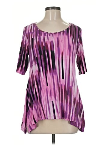 Dana Buchman Short Sleeve Blouse (view 1)