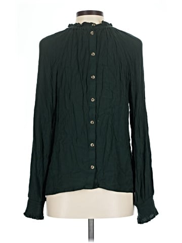 Garnet Hill Long Sleeve Blouse (view 2)