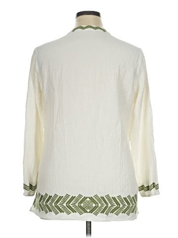 Soft Surroundings Long Sleeve Blouse (view 2)