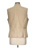 Talbots 100% Polyester Gold Vest Size L - photo 2