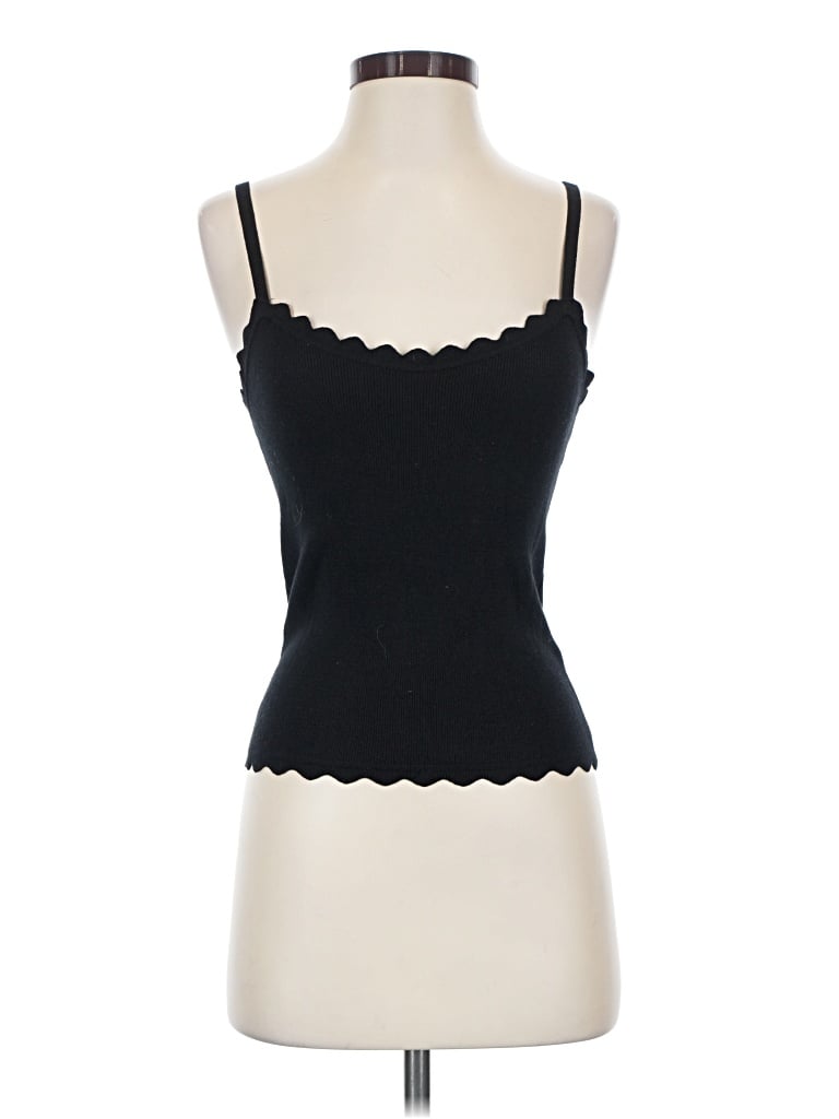 Pre-owned Mine Tank Top Black Sweetheart Neckline Tops