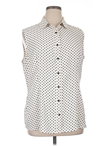 Anne Klein Sleeveless Blouse (view 1)