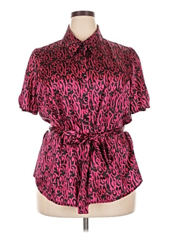 Lane Bryant Short Sleeve Blouse (view 1)