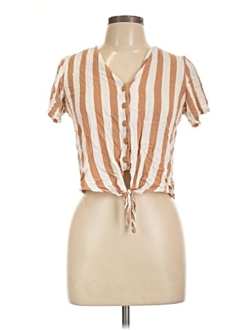 Market and Spruce Short Sleeve Blouse (view 1)