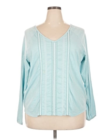Eddie Bauer 3/4 Sleeve Blouse (view 1)