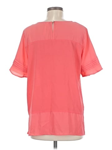 NY Collection Short Sleeve Blouse (view 2)