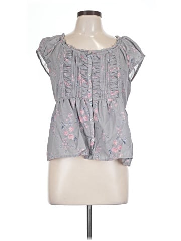 Lucky Brand Short Sleeve Blouse (view 1)