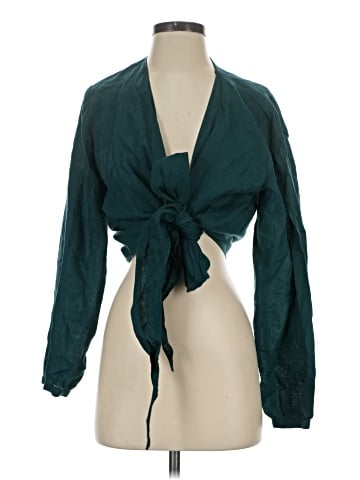 Eileen Fisher Long Sleeve Blouse (view 1)