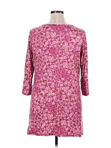 LOGO by Lori Goldstein 3/4 Sleeve Blouse (view 2)
